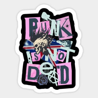 Punk Is Not Dead Sticker